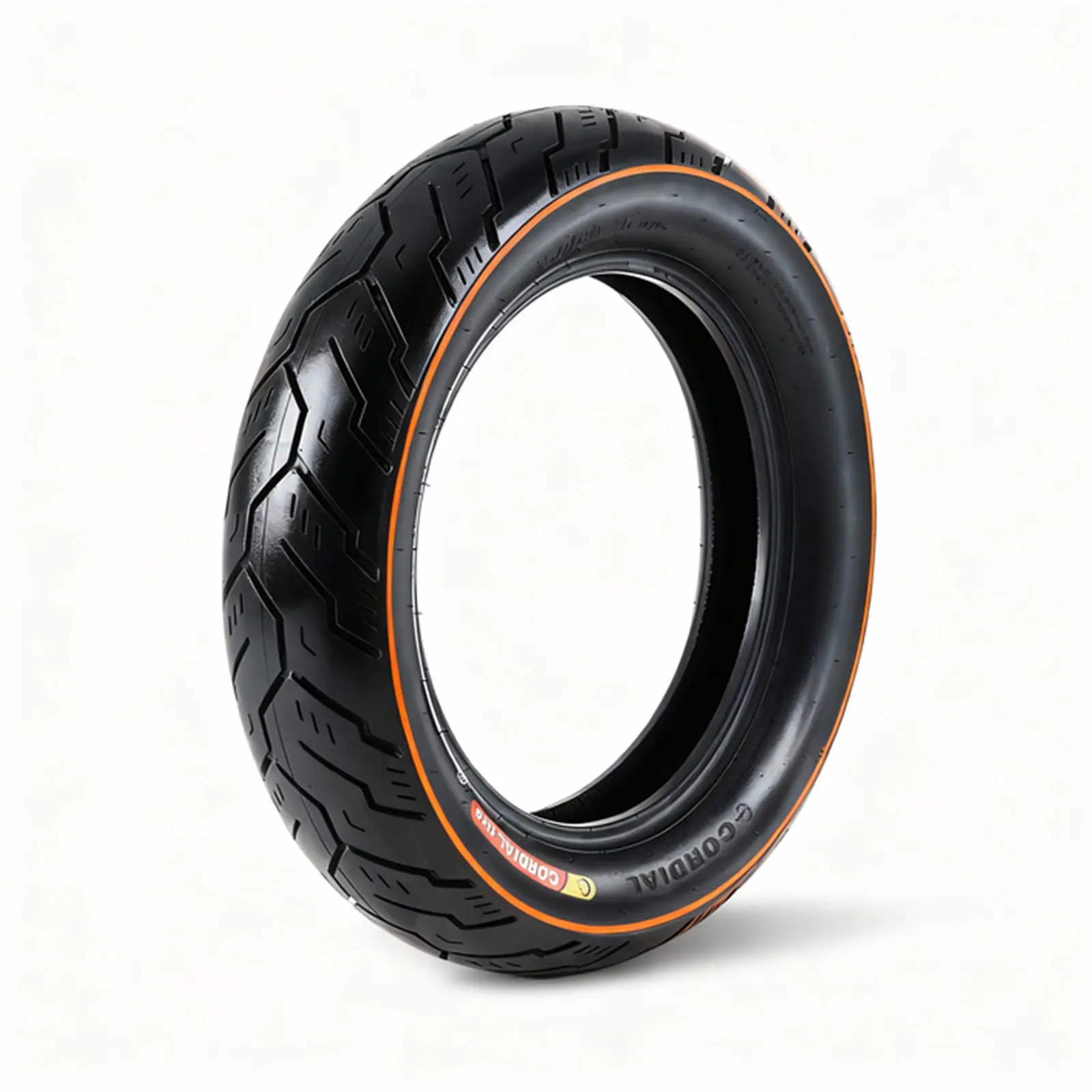 High Performance Tubeless Motorcycle Tire Set - Front 120/70-17 4PR 63S & Rear 160/60-16 4PR 71H, Black Wall - Superior Grip & Longevity - Fits 16"/18" Rims