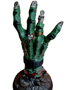 3D printed Hand Painted Zombie Hand video game controller holder