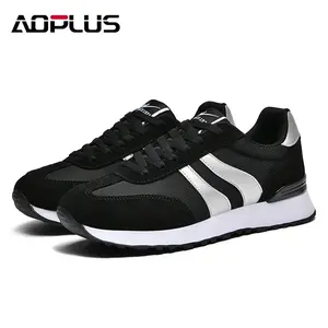 AOPLUS Men’s Front-Laced Low-Top Easy Anti-Skid Breathable Casual Trainers - Comfortable Lace-Up Sports Sneakers for Daily Wear, Low-Top Casual Trainers