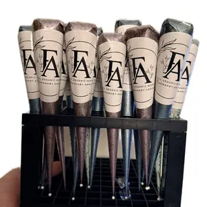 Henna Cone - 20g - Organic Ingredients - Deep brown Stain