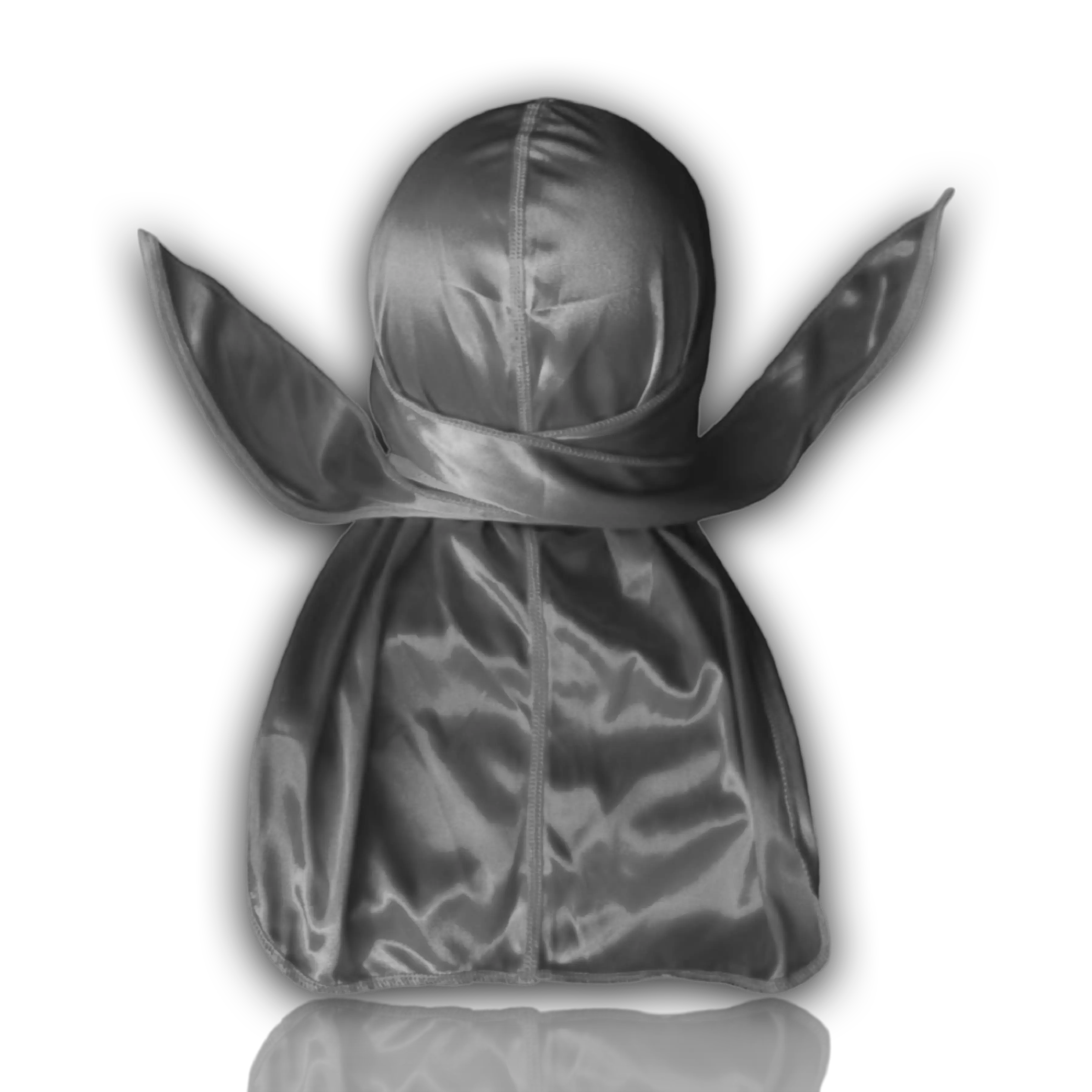 Athletic Silver Grey Silky Durag
