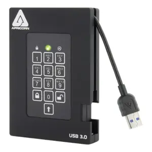 Apricorn  1000 GB fortress Fips Portable USB Hardware Encrypted HDD