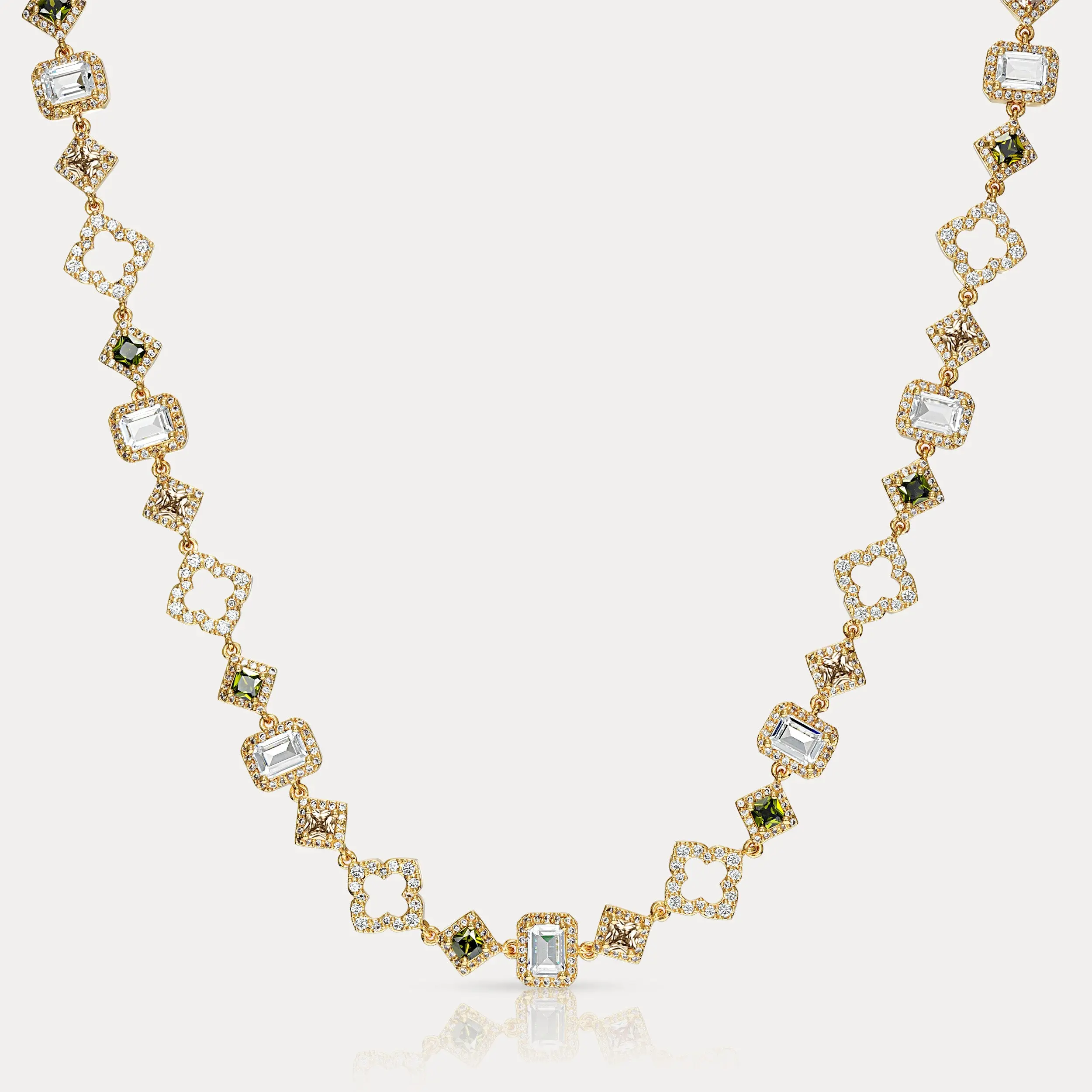 Midas Gemstone Chain - Gold