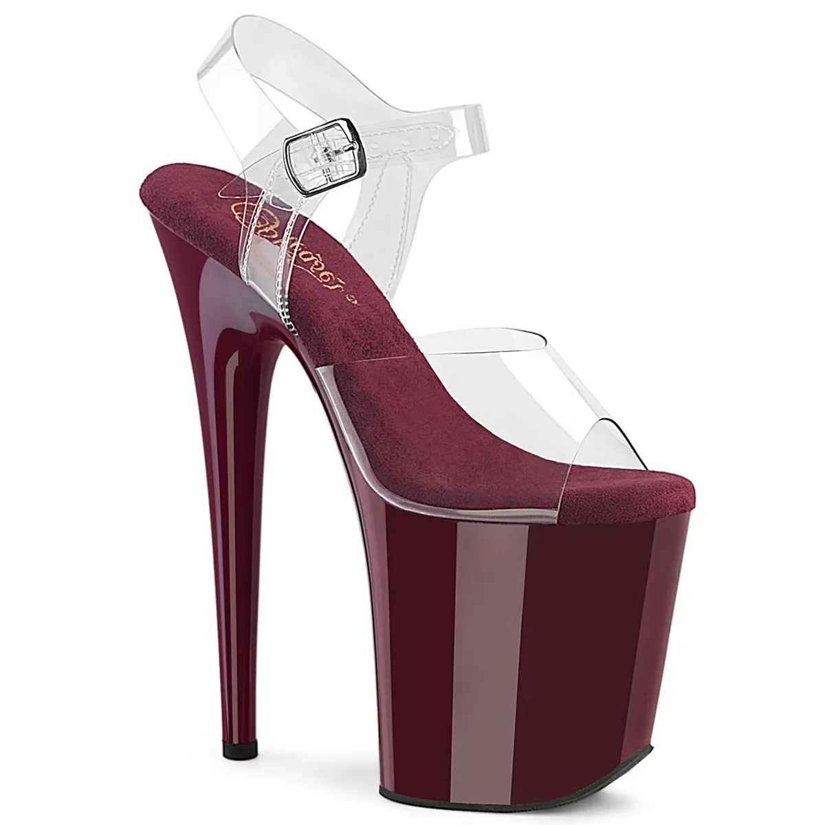 Pleaser 808 Women's Classy Zip Platform High Heels - Glamorous Fashion Footwear for Women's Stylish Wear Needs, Glamorous Heels, Exquisite Heels, Heeled