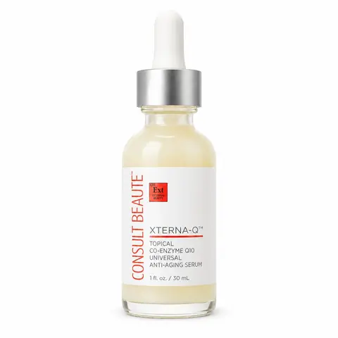 XTERNA-Q Topical Co-Enzyme Q10 Serum Antioxidant Skin Defense Radiance Boost Lightweight Firming Deep Hydration Smooth 1 oz