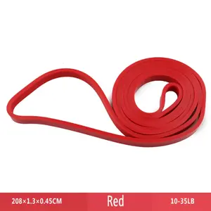 Natural Rubber Resistance Bands for Fitness & Pull-Ups