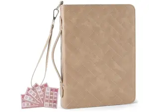 Bible Cover Case PU Leather Bag Carrying Study Supplies Accessories with Tabs for Women