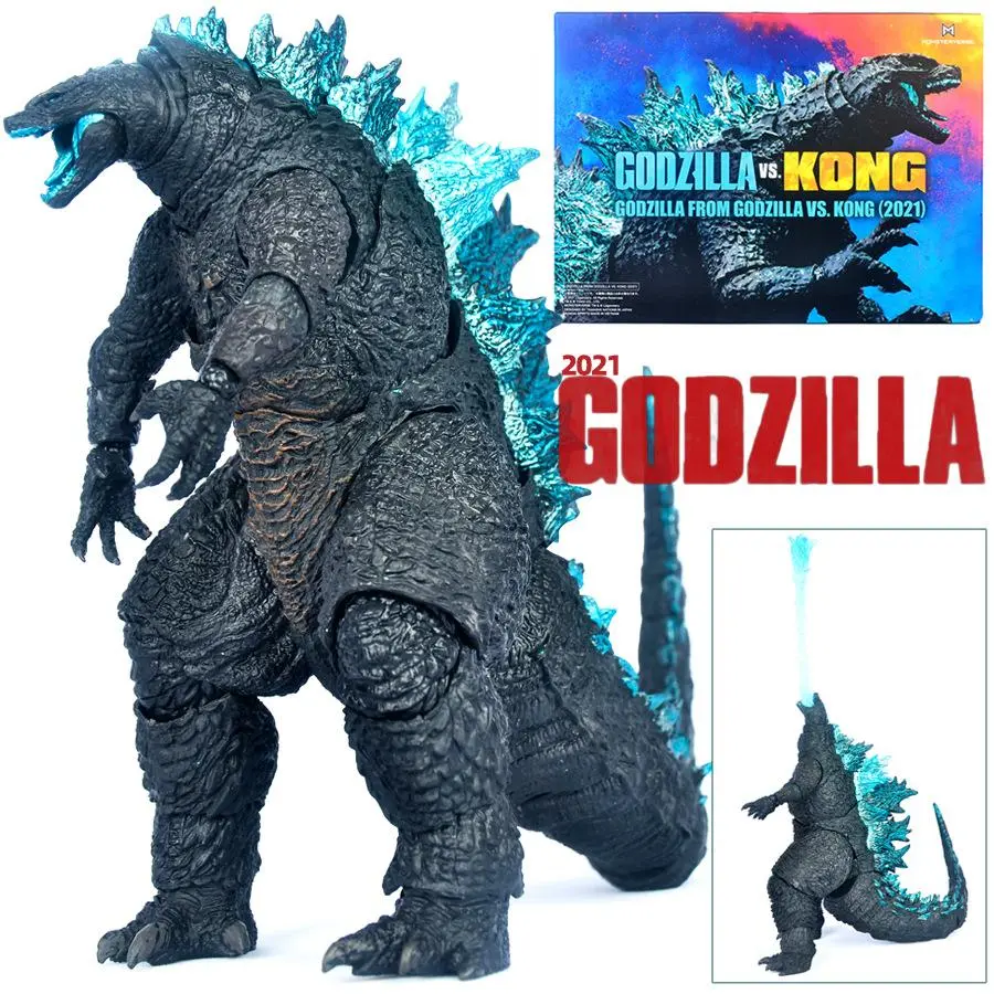 16CM 2021 Godzilla PVC Action Figure Collectible Model Toy Hands Moveable, Collectible Figurines, Figurine Collectibles