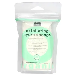 Earth Therapeutics Exfoliating Hydro Sponge, Rectangular, 1 Sponge