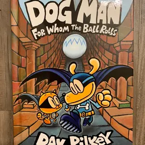 Dog man book Hard Cover