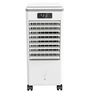 Portable Evaporative Air Cooler - 7L Water Tank, 3 Modes & 3 Speeds, 70° Auto Oscillation, Remote Control, Waterless Alert - Mobile Air Conditioner for Bedroom & Office