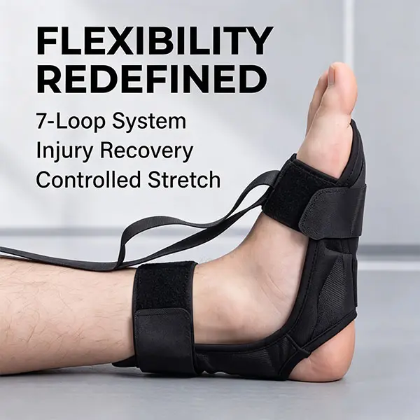 Segmented Woven Stretching Strap - Yoga Equipment, Stretching Bands for Leg Flexibility, Ligament Support for Dance Splits