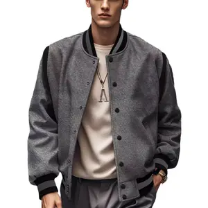 Men's Baseball Jacket Casual Button Down Varsity Jacket Lightweight Bomber with Ribbed Cuffs White & Black S-XXXL for Cold Weather Outfits Winter brent  rivera  merch whatever  sweater new  york  outfit comfy  outfits unknown drip tommen
