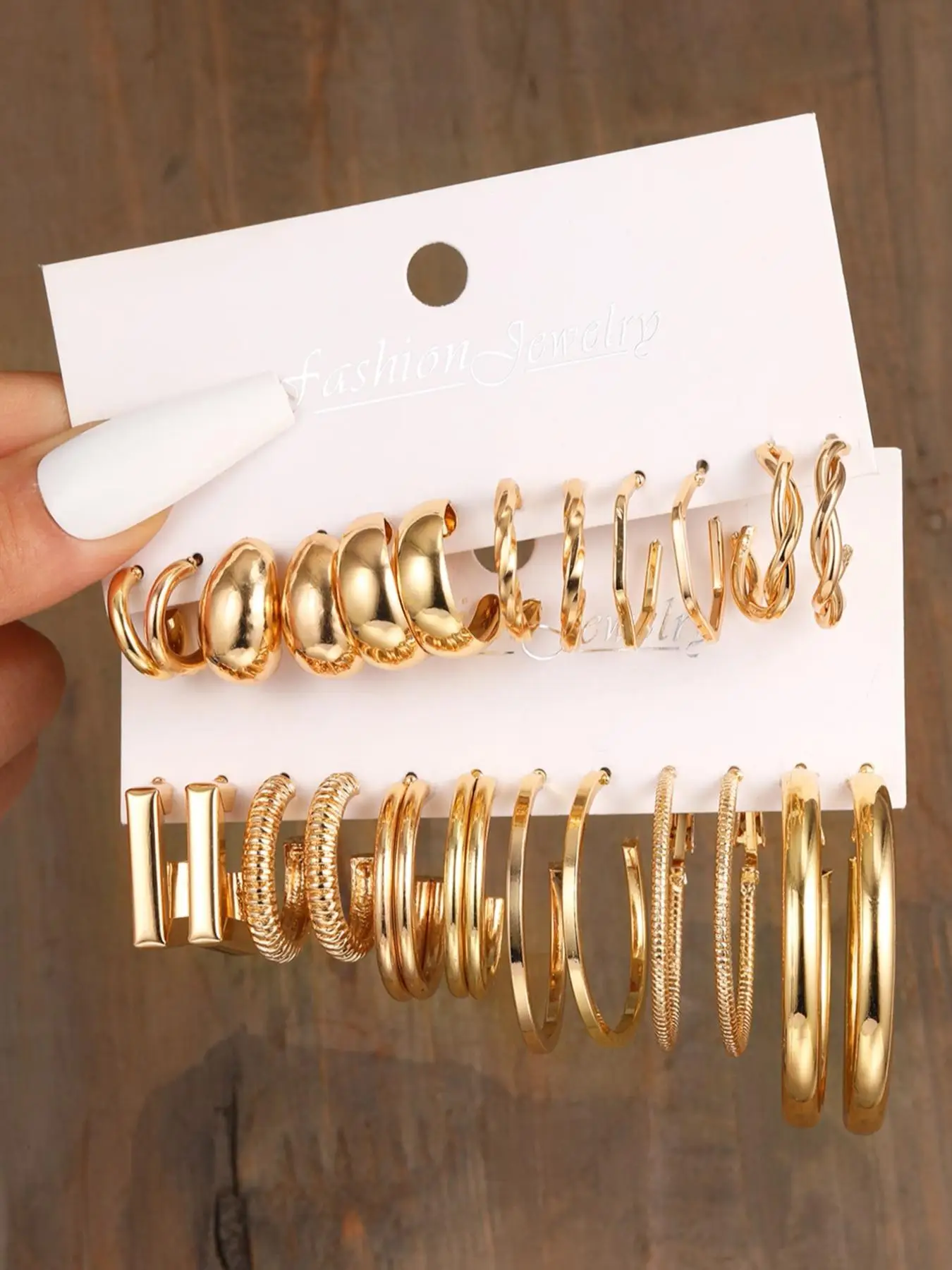 12 Pairs Women's Simple Style Plain Color Geometric Design Earrings, Elegant Trendy Twist Design Earrings, Fashionable Jewelry for Women for Daily & P