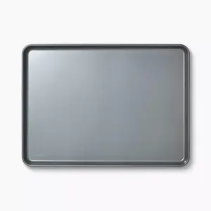 15"x21" Nonstick Aluminized Steel Baking Sheet Gray