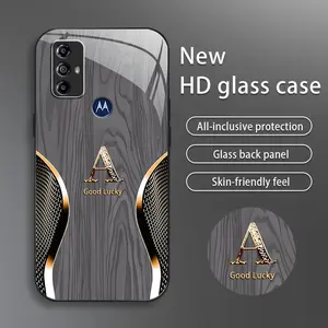 Suitable for [Motorola Moto G Power (2022)] Brand new premium phone case, drop-proof and fingerprint-resistant，sophisticated and minimalist design, with 26 English letters to choose from YM99