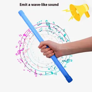 4pcs - Decompression Magic Sound Stick, Decompression Squeeze, Stick that triggers vomiting reflex, Scream Stick, Non electric Sound Stick, Rotating Sound Stick, Physical Sound Tube, Suitable for Parties, Family Jokes, Gifts for Friends