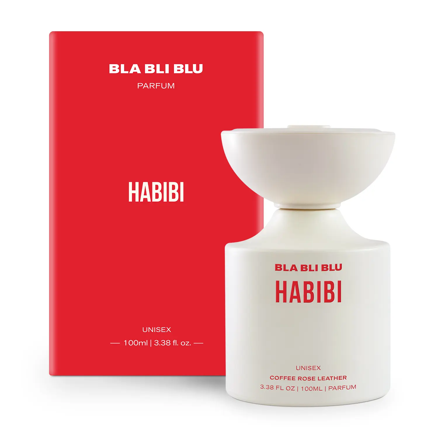 Bla Bli Blu Habibi Unisex Perfume, 100ml Long-Lasting Fragrance - Superior to EDP, EDT & EDC - with Fruity, Coffee & Leather Notes