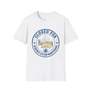 Closed for Required System Maintenance Golden T-Shirt