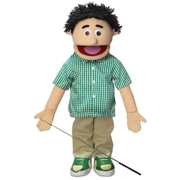 Kenny, Boy Puppet, Peach Skin (25")