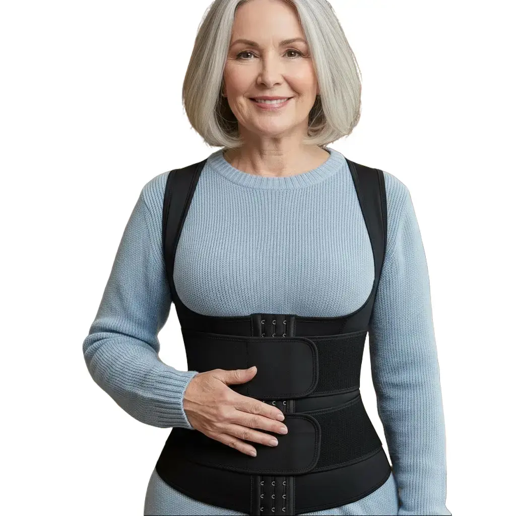 Women's Adjustable Neoprene Vest - Lightweight Sleeveless Casual Activewear Tank Top for Walking, Travel, Daily Wear & Layering, Everyday, Nylon