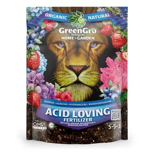 Acid Loving Fertilizer for Blueberries & Azaleas - Boost Growth of Acid-Loving Flowers and Shrubs- Fertilizer for Rhododendorons, Carmellias & More