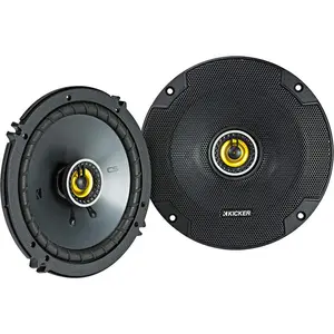 KICKER 46CSC654 CS-Series CSC65 6.5-Inch (160mm) Coaxial Speakers, 4-Ohm (Pair)