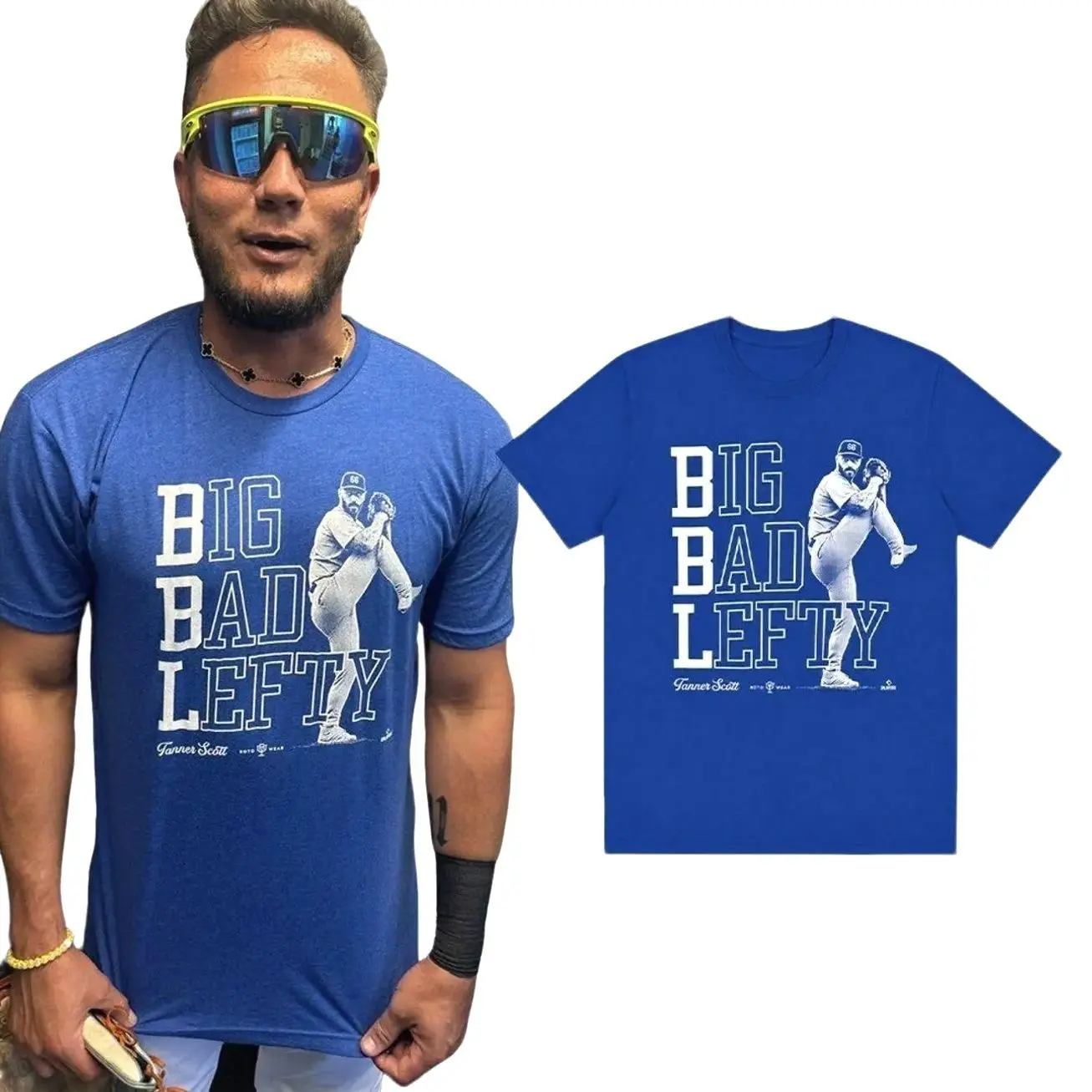 Miguel Rojas Big Bad Lefty Shirt , Unisex Men & Women, Trendy Streatwear Gift, Cotton