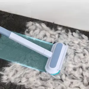 2-in-1 Multifunctional Pet Hair Remover & Window Cleaner Reusable Multi-Surface Dusting Tool (Suitable for Home & Automotive) Reusable Mini Lint Roller Set