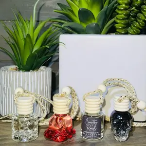 Fruity Scented Hanging Car Air Diffuser - Non-Toxic Phthalate Free Fragrance Oils - 8ml