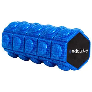 ProStretch Hexi Mini Foam Roller - Travel Textured Foam Roller for Deep Tissue Muscle Massage and Myofascial Trigger Point Release