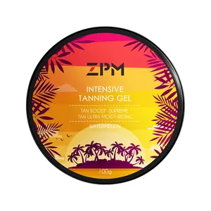 ZPM sunkissed watermelon tanning gel for outdoor sun 100g Nourishing