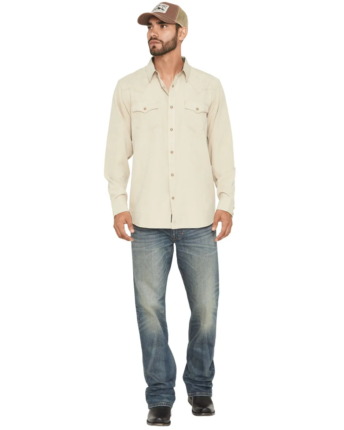 Moonshine Spirit Men's Spirit&Reg; Men'S Topper Wash Hutch Slim Bootcut - Msho25j02-Mdw