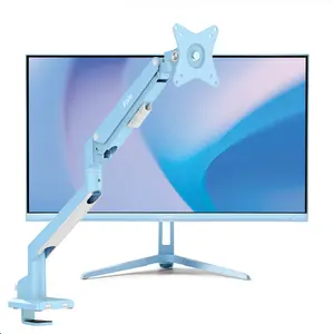 PX246 Wave Blue Monitor + Single Monitor Arm Bundle