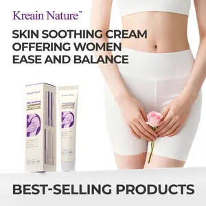 Kreain Nature 1 Skin Soothing Gel, Containing Indian Safflower Root Extract and Tea Tree (Mentha) Leaf Extract.