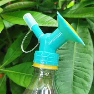 Sunflower Dual Head Sprinkler Nozzle Set, Garden Watering Tool for Plants & Flowers, Efficient Irrigation System for Outdoor Use