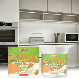 Household Appliance Cleaning Paste, Gentle Dust and Stain Removal for Appliance Surfaces, Brightening and Refreshing Care, Stove Oven Cleaner