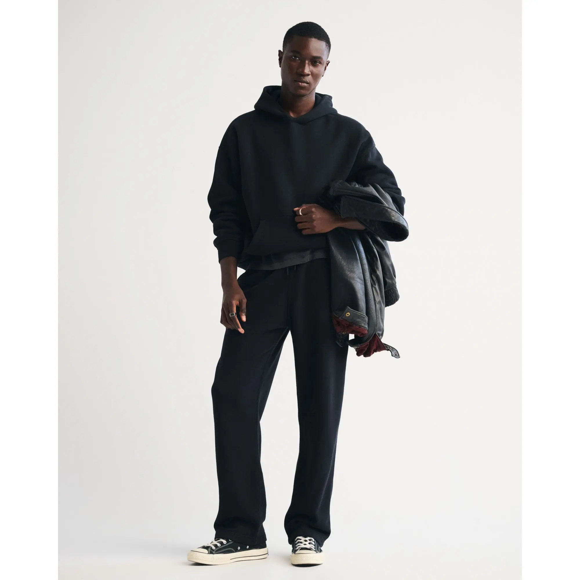 Abercrombie & Fitch Essential Baggy Open-Hem Sweatpant
