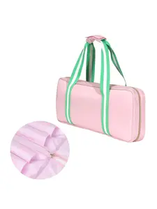 Mahjong Push Rod Bag, Mahjong Card Storage Bag with Handle and Zipper, Multi-Functional Storage Bag, Ideal for Organizing Mahjong Accessories