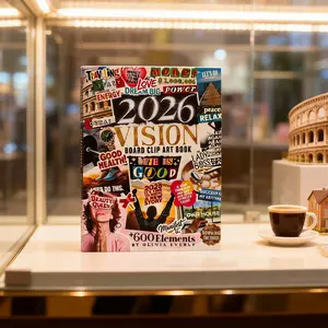 2026 Yearbook with Artistic Inspirational Graffiti Quotes, Print, Perfect Gift for Friends and Family, Ideal for Casual Reading Lovers, Casual Readers