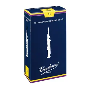 Vandoren Traditional Soprano Saxophone Reeds