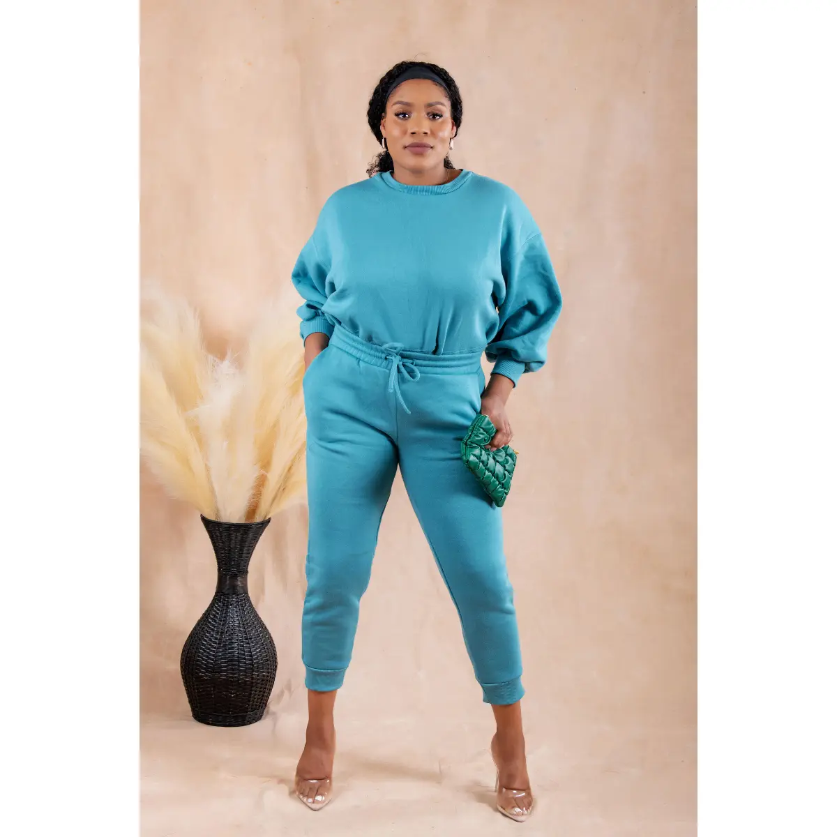 BELLA JOGGER SET (Teal)