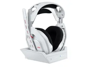Logitech A50 Circumaural Wireless Gaming Headset w/ Mic - White