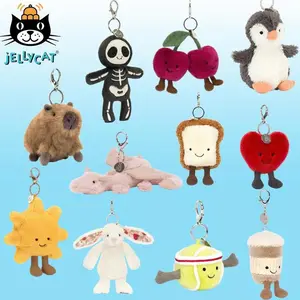 Jellycat Bag Charm Inspo | Plush Keychain for Aesthetic Outfits & Gifts | Lightweight & Easy Clip | Trendy & Playful Bag Accessory | Kawaii Accessories