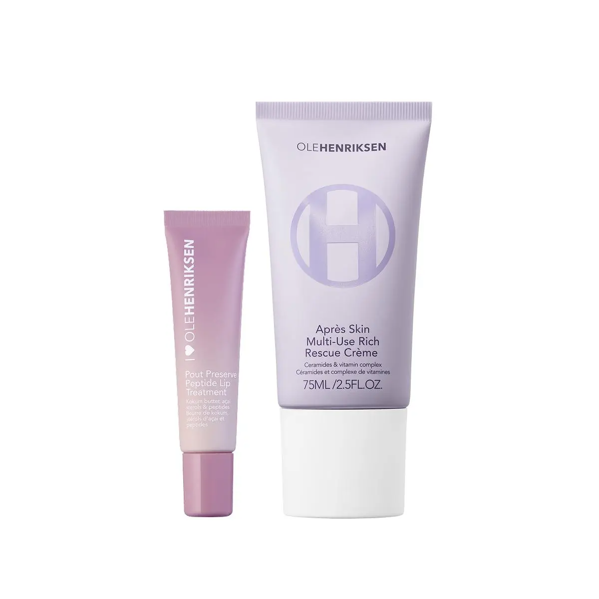 Après Hours- Après Skin Rich Crème + Pout Preserve Peptide Lip Treatment Duo Plumper Nourishing