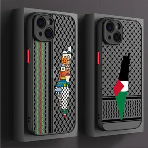 Hattah Keffiyeh Phone Case For iPhone 17 16 15 14 13 12 11  Pro Max X XSMax Plus Air & Galaxy S22 23 24 25 Matte Transparent Back Cover