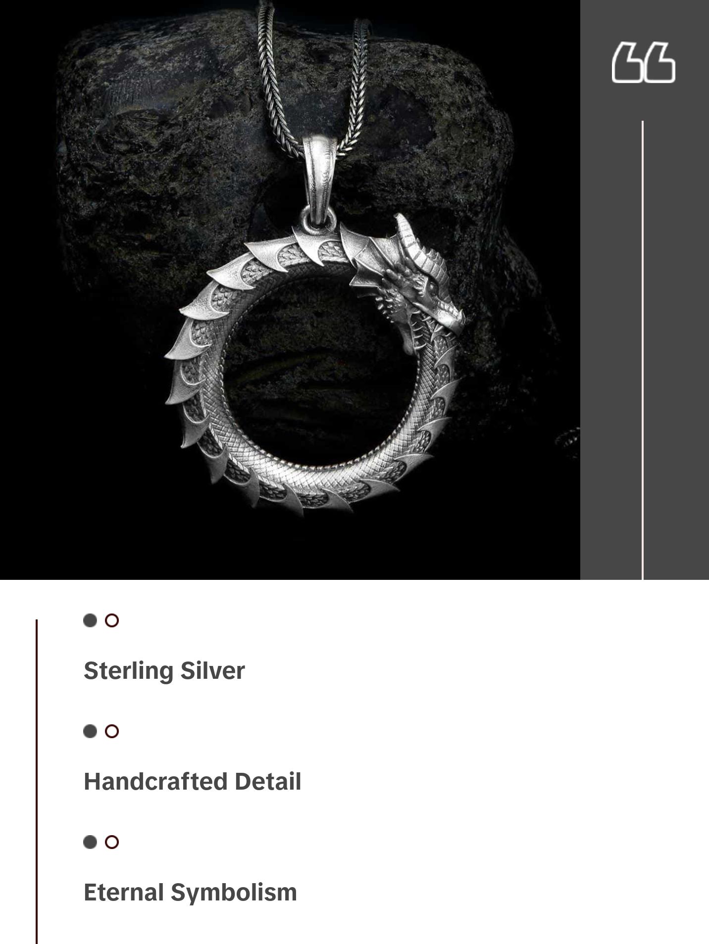 Ouroboros Necklace