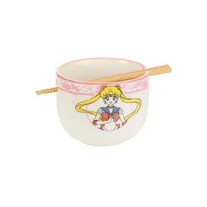 Sailor Moon Noodle Bowl with Chopsticks