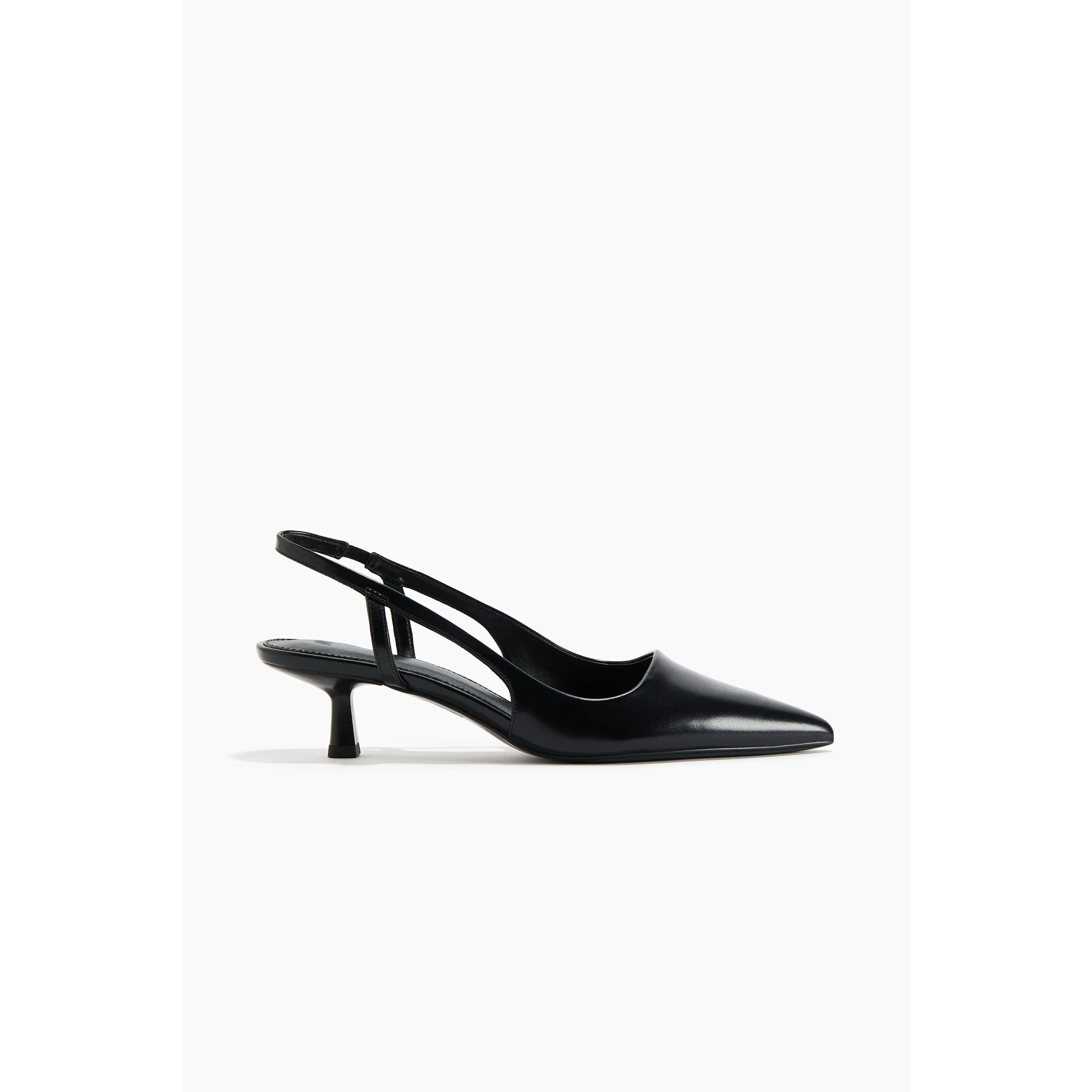 H&M Kitten-heeled slingbacks H&M Kitten-heeled slingbacks