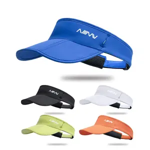 1 piece, adjustable breathable quick-dry foldable running hat with detachable sun visor, reflective back, suitable for both men and women. Sweat-absorbing and sun-shielding, ideal for summer workouts Adjustable Sun Cap Quick Drying Hat Yoga Ventilated Hat